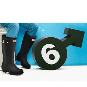 Unisex Hunter Kids' Original Matte Waterproof Buckle Strap Rain Boots (Youth)